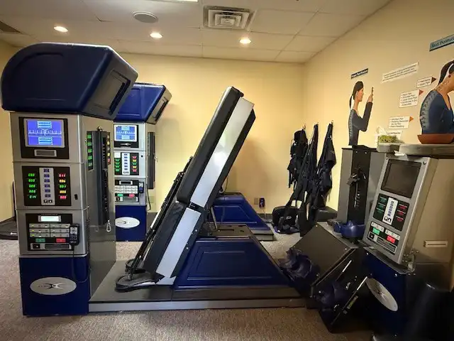 DRX9000 spinal decompression therapy room at Chagrin Chiropractic and Wellness